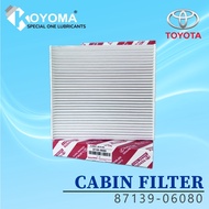 TOYOTA VIOS , ALTIS, WISH, CAMRY, HILUX, INNOVA, ESTIMA, CABIN FILTER 87139-06080/87139-30040
