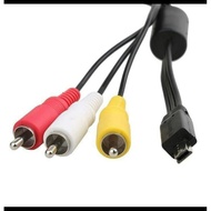 Canon dslr digital camera audio video cable