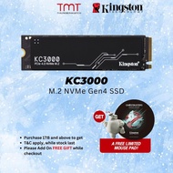 TMT Kingston KC3000 512GB 1TB 2TB 4TB M.2 2280 PCIe NVMe Gen4 SSD SKC3000S SKC3000D