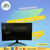 Nvision ES32G1 165Hz Curved VA Panel 32” with Gaming RGB Light Effect Gaming Monitor