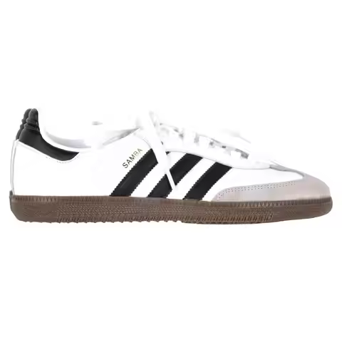adidas Originals | Adidas Samba OG Sneakers in White Leather