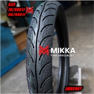 Tayar Motor Tubeless 70/90-17 80/90-17 LC135 EX5 Y15ZR – Diamond Rosso Sport Rain Murah Grip Tahan L
