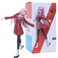 21cm Anime DARLING In The FRANXX Figure Zero Two 02 Figurine Girls Action Figures PVC Collectible Model Toys Doll Statue Gifts