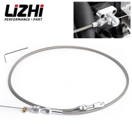 36" Throttle Gas Cable Kit Stainless Steel Braided For 97-07 Chevrolet/Chevy LS1 Engine 4.8L 5.3L 5.