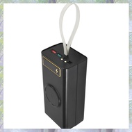 21X18650 Battery Case Welding Free Power Bank Case with Light 18650 Battery Charge Box Detachable Po