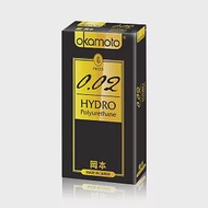 【岡本okamoto】002 Hydro水感勁薄(6入/盒)