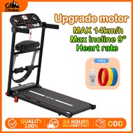 Electric Treadmill Music Heart Rate Detection APP Massager Bluetooth Foldable 200KG Load-bear M10