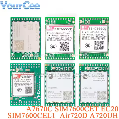 4G Module Development Core Board LTE A7670C SIM7600CE Air720D Air720H EC20 GPS Position Wifi Wireles