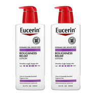 Eucerin Roughness Relief Lotion Fragrance Free  (500 ml) สูตรอ่อนโยน โลชั่นให้ความชุ่มชื้น