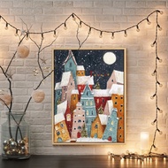 聖誕節裝飾掛畫 - 聖誕交換禮物/聖誕裝飾/耶誕小物/台灣製造