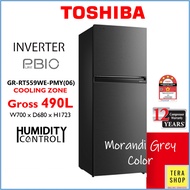 Toshiba RT559 Inverter 490L Refrigerator Peti Sejuk Fridge