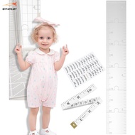 3 in 1 Wall Growth Chart Mirror Acrylic Mirror Growth Chart for Kids Puzzle Growth Chart Mirror for 