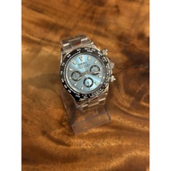 Seiko Mod Daytona Baby Ice Blue Dial