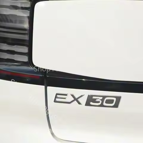 EX40 EX30 For Volvo EX40 EX30 Styling Accessories Rear Trunk Tail Logo Sticker Emblem Deca
