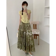 Chiffon Five-Layer Cake Amoeba Skirt Summer