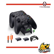 G-STORY Official Xbox series X/S Dual Controller Charging Dock with 2 x 1100Mah rechargeable battery