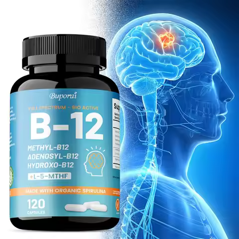 Vitamin B12 - Supports Energy Metabolism, Nervous System, Cell Health, Heart, Immunity and Red Blood