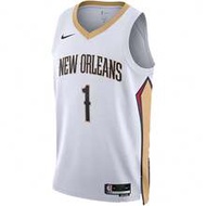 Nike Authentic 2023 Spring New Orleans Pelicans Men's Sports Jersey DN2086-100