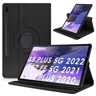 360° Rotating Case for Samsung Galaxy Tab S7 FE 5G 12.4" 2021 Galaxy Tab S8 Plus Tablet Case2022 Galaxy Tab S7 Plus 2020 Cover