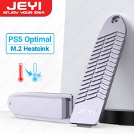 JEYI คลุมทั้งหมดฮีทซิงค์ PS5 SSD กับครีบ M.2ระบายความร้อนอลูมิเนียมระบายความร้อน Playstation 5พร้อมแผ่นความร้อน