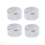 weroyal 4Pcs Rotary Switches Round Knob Gas Stove for Burner Oven Kitchen Parts Handles