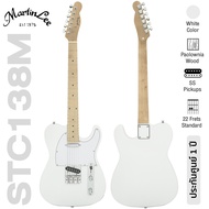 Martin Lee STC138M กีตาร์ไฟฟ้า ทรง Tele 22 เฟรต ไม้ Paolownia ปิ๊กอัพซิงเกิ้ลคอยล์ เคลือบเงา  ** ประกันศูนย์ 1 ปี **