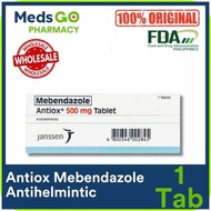HL]Lt?ANTIOX_Hy1|z=Tablet(v=Mebendazole(HI<500mg'Zw<-'gk<Antihelmintic'Rb<for Human, Deworm
