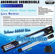 AQUAZONIC UV021 LAMPU UV CELUP 60WATT ANCHORAGE HIGH POWER UV LAMP