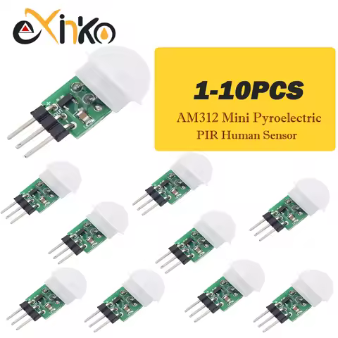 1-10pcs AM312 Mini Pyroelectric PIR Human Sensor Module PIR Infrared IR Sensor Body Manual Motion In