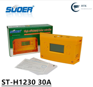 Suoer MPPT ST-H1230 Charge Controller 30A 12V/24V Solar System Battery Charge Controller 30A ST-H1230