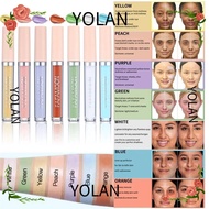 YOLANDAGOODS Liquid Concealer, Full Coverage 2.5ML Foundation Cream, Even Skin Tone Face Makeup Cove