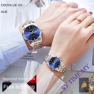 OLEVS 9789 Waterproof Mechanical Watch Men and Women Couple Automatic Watch Pair