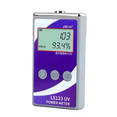AB34-LS123 Solar Power Meter UV Radiometer Measures Ultraviolet Radiation Power Intensity 260-380Nm 