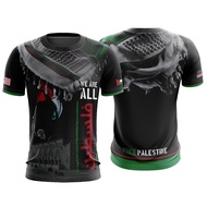 Popularity X We PALESTINE MALAYSIA Are Palestine Free Palestine Full Sublimation Jersey Summer New O