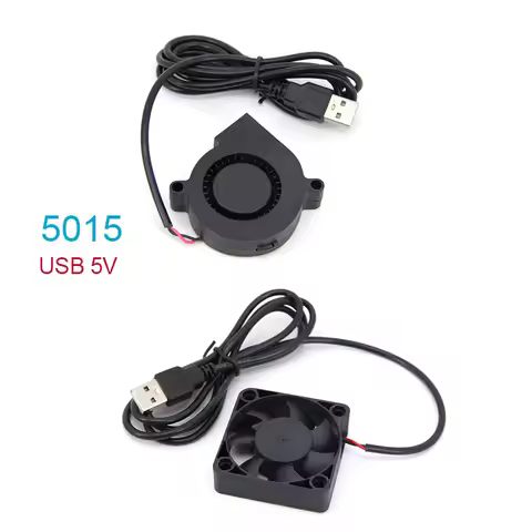 DC 5015 5V 5 volt USB 5cm Blower fan CPU Cooler Cooling 50MM Small Exhaust Fan for 3D Printer 50x50x
