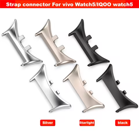 Strap Connector for Vivo Watch 5 Watch Strap Connector Right Angle Adapter for IQOO Watch5 Watch Ban