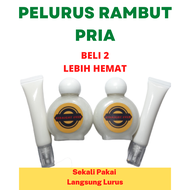 [TERLARIS] STRAIGHT EVER TWIN PACK | PELURUS RAMBUT PRIA | PELURUS RAMBUT PRIA PERMANEN TANPA CATOK | SEKALI PAKAI RAMBUT LANGSUNG LURUS | PELURUS RAMBUT PRIA WANITA PERMANEN