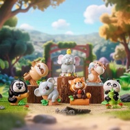 [1 box of 1 random statue] Blind box - Blind box of cute mischievous zoo statues