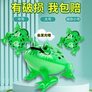 【jiaoheng001.my】 青蛙 充气发光弹力蛙 青蛙气球气球青蛙充气卖仔气球Frog Inflatable Toy Shining Elastic Frog Fro 【0908QVvp9LM2