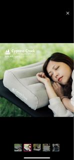 Cypress Creek 賽普勒斯舒絨充氣枕CC-PL120 人體工學露營枕頭(戶外充氣枕 吹氣睡枕 露營舒適枕)