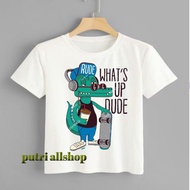 Cute Crocodile Cartoon Children's T-Shirt