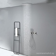 Concealed Wall-Mounted Constant Temperature Shower Gun Gray Black Gold Embedded Hidden Ceiling Showe