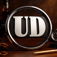 UD Emblem UD Emblem UD Logo UD Emblem Mark Logo UD Chrome Black Large Truck NISSAN Truck