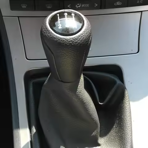 Leather Gear Shift Knob Headball for MAZDA 3 BK BL 5 CR CW 6 II GH CX-7 ER MX-5 NC III 2005 2006 200