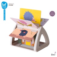 Taf Toys หนังสือผ้า สองด้านหมุนได้ Tummy Time Spinning Book หนังสือ เสริมพัฒนาการ 0 เดือน ขึ้นไป