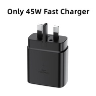 Original Samsung 45W Super Fast Charger UK Power Adapter USB C PD 3.0 Wall Charger For Samsung Galax