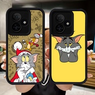 Q8 Mouse Soft Paint Casing for Realme C63 C55 C67 Narzo 50A Prime GT 6 C51 C53 Note 50 C31 C35 60 C3