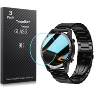 3 Pack Compatible with FILIEKEU I9Y Smart Watch 1.3 inch Screen Protector Tempered Glass for I9 1.3'