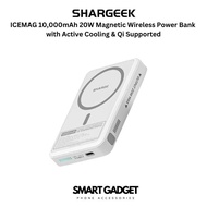 Shargeek ICEMAG 10,000mAh 20W Magnetic Wireless Power Bank with Active Cooling & Q  i Supported