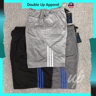 DOUBLEUP Men's 3/4 PantPLUS SIZEBig Size 3/4 Pant Men's Wet Pants Men's Home Sitting Pants Three Qua